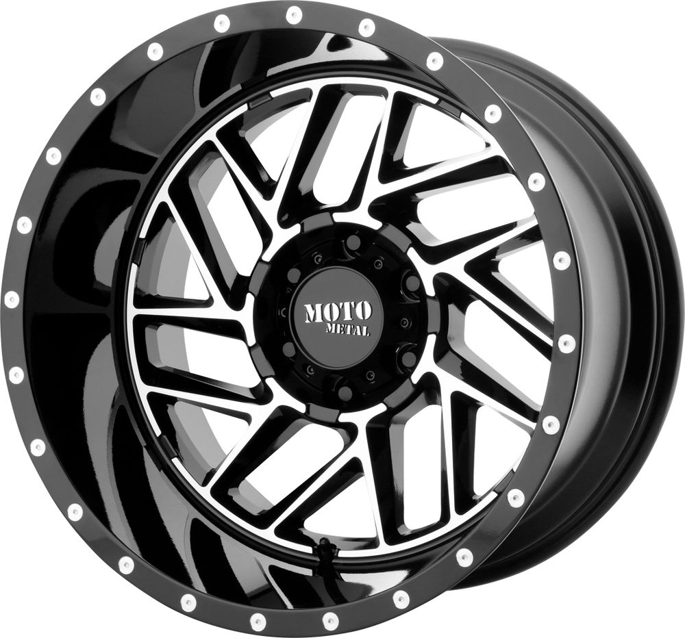 MO985 20X9 8X180 G-BLK MACH 18MM