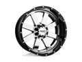 MO200 22X10 5X5.0/5.5 CHR G-BLK MILL LP -18MM