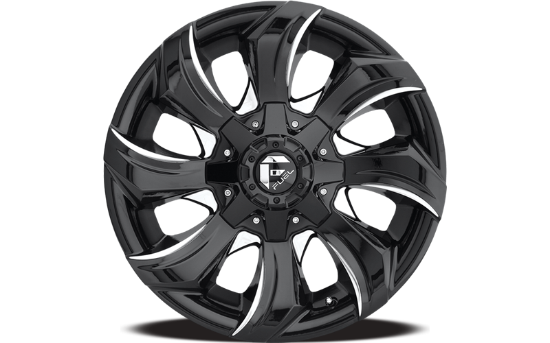 D571 20X9 8X180 GL-BLK-MIL 01MM