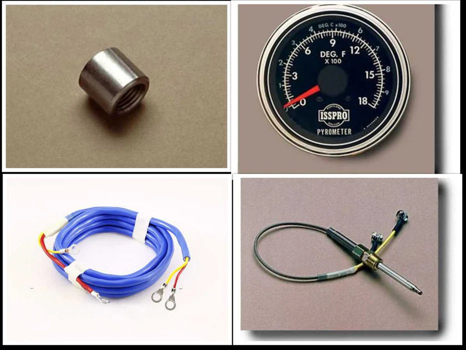 ~(1.2 lbs. 4X4X4)~ Pyrometer 3 In. F/S 1800F Chr W/14 Kit