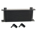 ~(5 lbs. 18X13X2)~ Stacked Plate Oil Cooler 34 Row -6AN Inlets