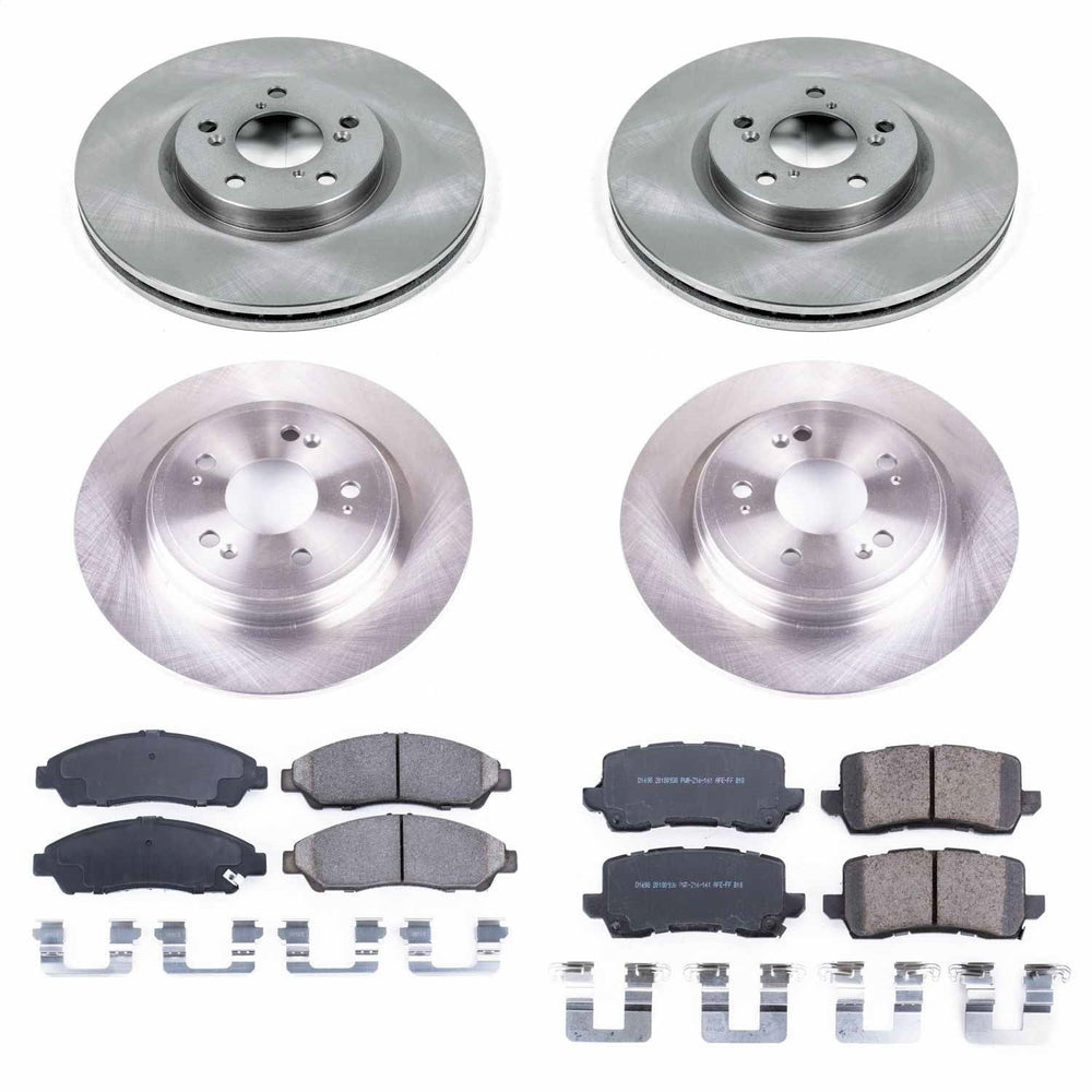 Power Stop 16-19 Acura RLX Front & Rear Autospecialty Brake Kit