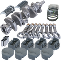 Eagle Ford 289/302 3.250in Crank 5.400in I-Beam Rods -6cc Flat Top 4.125in Pistons Rotating Assembly