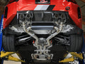 aFe cat-back exhaust close-up