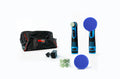 KWIK POLISH DIRT & DEFECT REMOVAL KIT W/4 BATTERIES & 3IN POLISHING PA