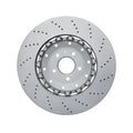 DFC 14-18 Audi RS7 Front Drilled Hi-Carbon Alloy Geomet Coated Rotor