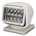 REMOTE SPOTLIGHT: LED (10) SPOT BEAM 135DEG TILT RANGE DUAL CONTROL SQUARE 1224VDC WHITE