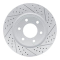 DFC 07-24 Infiniti Qx56 Front Right Drilled & Slotted Geoperformance Rotor