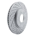 DFC 07-24 Infiniti Qx56 Front Right Drilled & Slotted Geoperformance Rotor