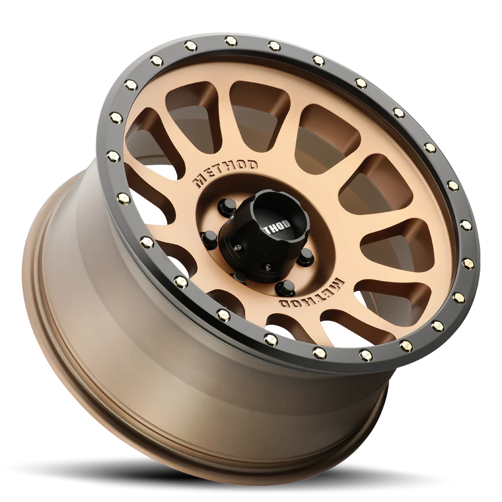 Method MR305 NV 18x9 0mm Offset 6x5.5 108mm CB Method Bronze/Black Street Loc Wheel