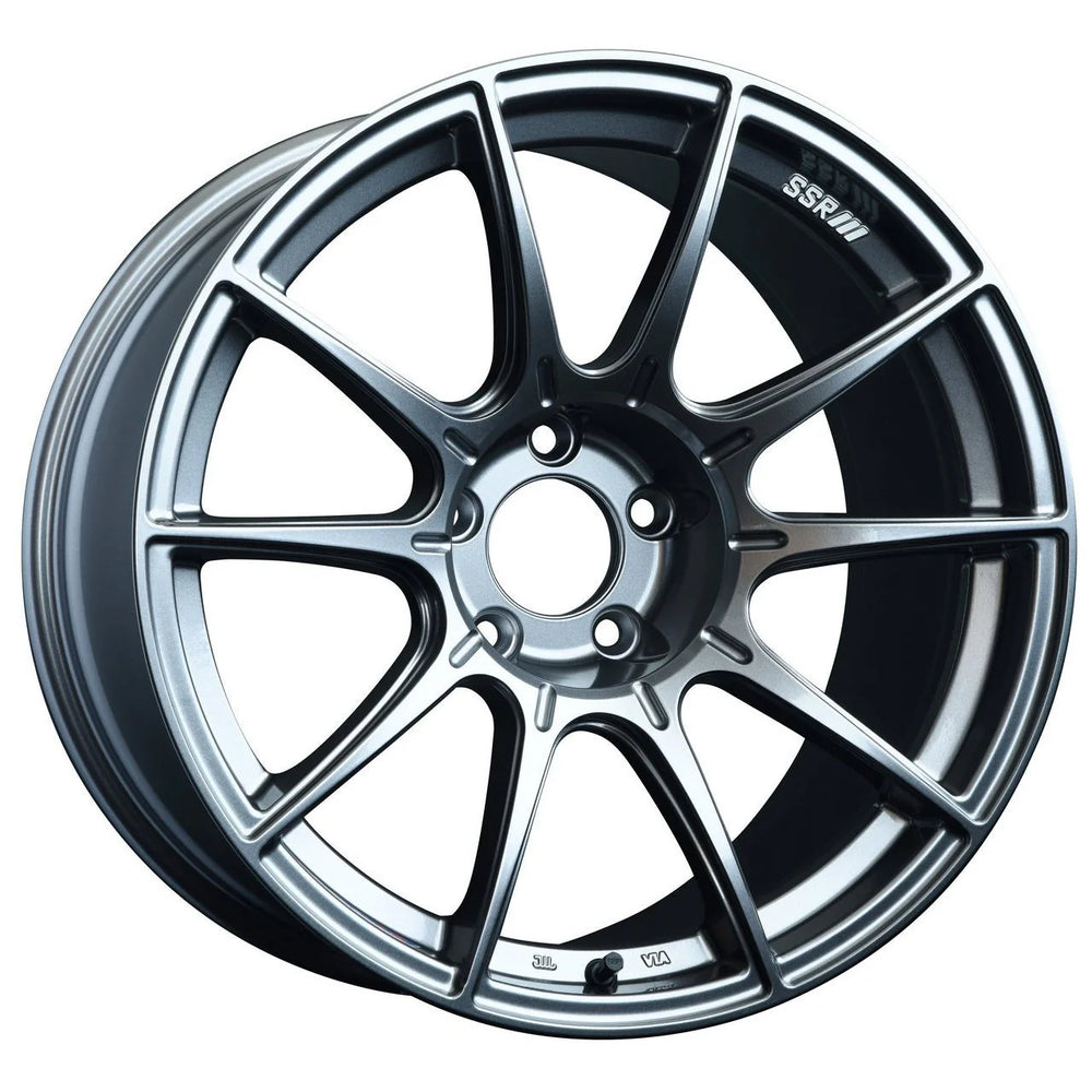 SSR GTX01 17x7 42 4x100 Dark Silver