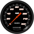 VELOCITY BLACK 5IN SPEEDO 160MPH