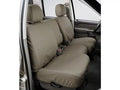 Covercraft 11-24 Dodge Ram Polycotton SeatSaver Custom Second Row Seat Covers - Wet Sand
