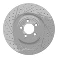 DFC 06-21 Jaguar XK Front Left Drilled & Slotted Geoperformance Rotor