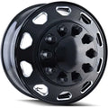 The Wheel Group black auto part
