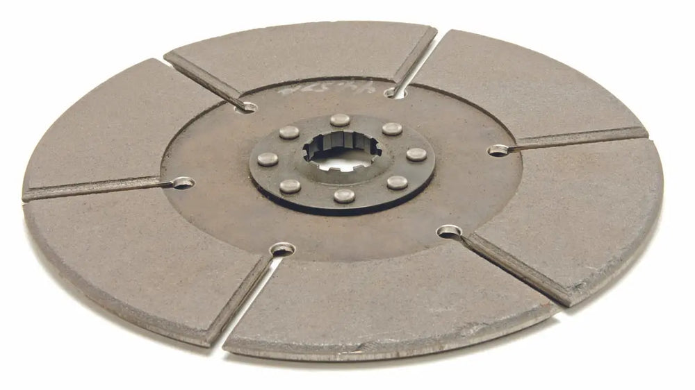 DISC SINTERED IRON HCF 11IN X11/4X10 SPLINE SLD HUB 16 RIV .280 THK