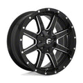 ~(47 lbs. 23X23X15)~ MAVERICK 20x12 8x165.10 GLOSS BLACK MILLED (-44 mm)