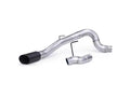 Monster Exhaust System 5-inch Single Exit Chrome Tip for 13-18 Ram 2500/3500 6.7L Cummins Mega-Cab SB Banks Power