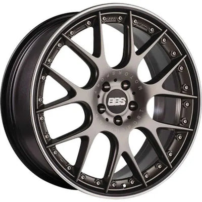 BBS black auto part