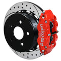 Wilwood 20-21 Jeep Gladiator Narrow Superlite 4R Rear Brake Kit Slotted 13.50in Rotor w/Lines - Blk