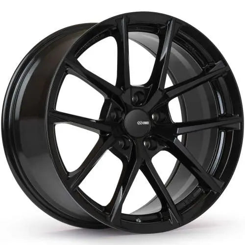 Enkei black auto part