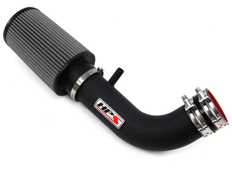 HPS Performance Performance Shortram Air Intake Kit 07-11 Jeep Wrangler 3.8L V6 Black