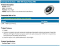 StopTech Drilled Sport Brake Rotor