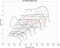 Forced Performance DSM Flanged Vehicle Zero Ball Bearing Turbo 84mm CH10CM Turbine Hsg WG on O2