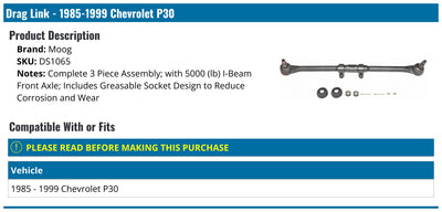 Moog auto part