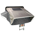 Overland Vehicle Systems HD Bushveld 4 - Cantilever Hard Shell Roof Top Tent4 Person Grey Body Green Rainfly