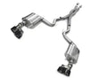 2.5 Inch Cat-Back Xtreme Exhaust Dual Rear Exit 4.0 Inch Polished Tips 09-13 Chevy Corvette C6 6.2L