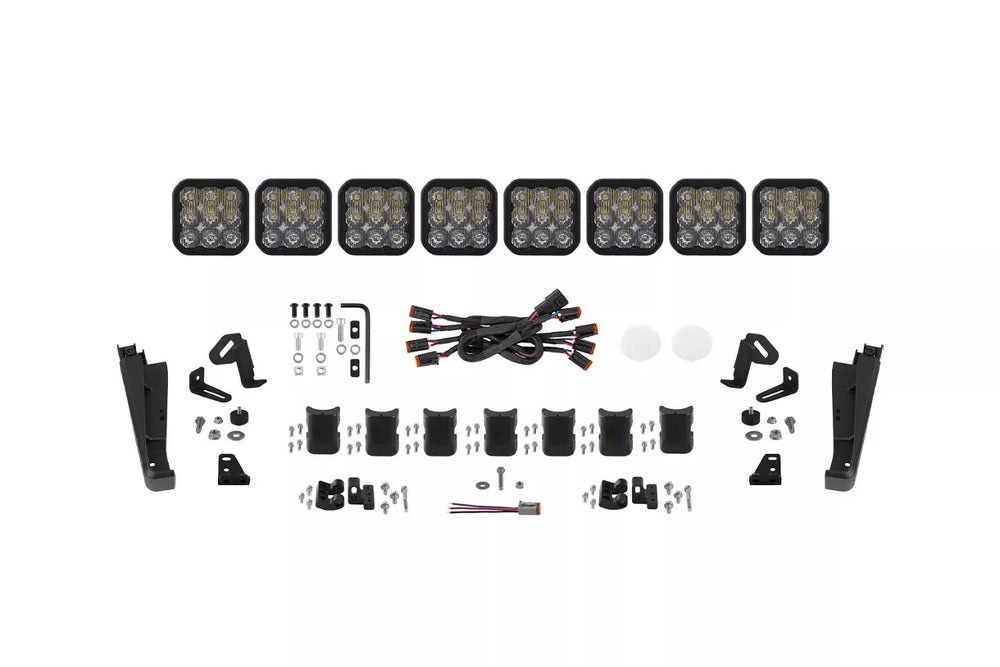 KUAT DEK 47IN WIDE UPGRADE KIT 7POD SS5 SPORT WHITE DRIVING