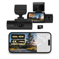 S402 4K1080P DUAL VIEW DASHCAM