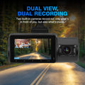 S402 4K1080P DUAL VIEW DASHCAM