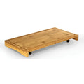 STOVE TOP WORK SURFACE BAMBOO (FOURBURNER)
