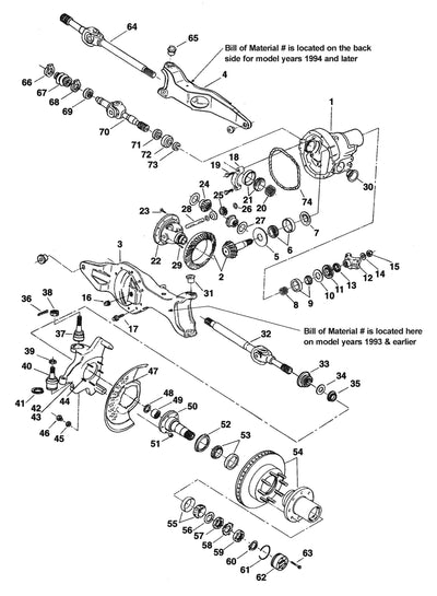 Dana auto part