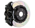 Brembo 15-23 Mustang GT/V6/EcoBoost Rear GT BBK 4 Piston Cast 380x28 2pc Rotor Slotted Type1-Black