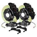 Brembo 15-23 Mustang GT/V6/EcoBoost Rear GT BBK 4 Piston Cast 380x28 2pc Rotor Slotted Type1-Black