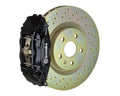 Brembo 97-04 Corvette C5 Front GT BBK 4 Piston Cast 2pc 355x32 1pc Rotor Drilled-Black