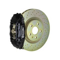 Brembo 97-04 Corvette C5 Front GT BBK 4 Piston Cast 2pc 355x32 1pc Rotor Drilled-Black