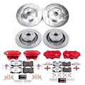 Power Stop 2009 Nissan 350Z Front & Rear Z23 Evolution Kit W/Cals