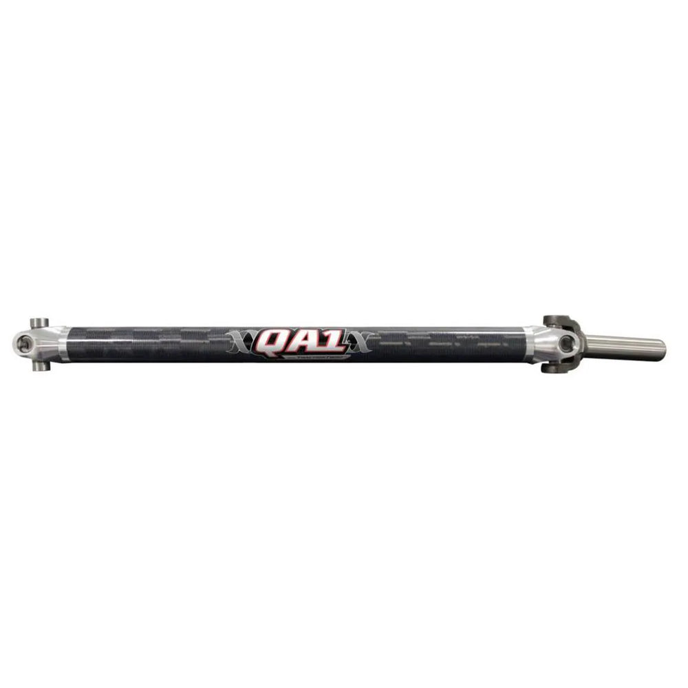 QA1 2.25in Super Late Model Carbon Fiber Driveshaft w/Slip Yoke (TractionTwist) - 39in Length