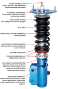 Cusco Street Zero Toyota CH-R (ZYX10) 14-Way Adjustable Coilovers