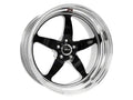 Weld S71 20x10.5 / 5x120mm BP / 7.8in. BS Black Wheel (High Pad) - Non-Beadlock