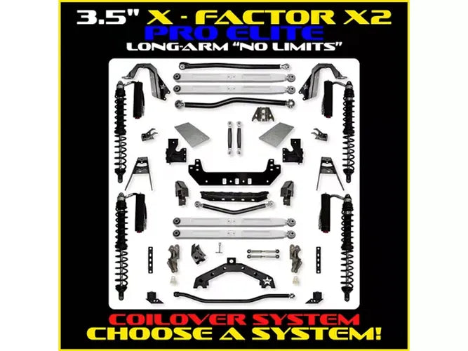 18C WRANGLER JL 2DR 3.5IN TRAIL RUNNER LONG ARM SUSPENSION W/ FAST CD ADJUSTER