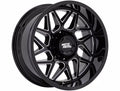 MO812 20X9 8X6.5 20MM GLOSS BLACK MILLED
