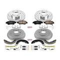 Power Stop 06-08 Honda Civic Front & Rear Z23 Evolution Sport Brake Kit