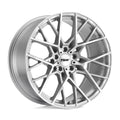 TSW Alloy Wheels silver auto part