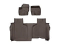 WeatherTech Cocoa Front Rear FloorLiner HP Fits -20-26 Chevrolet GMC 471436-1-6IM