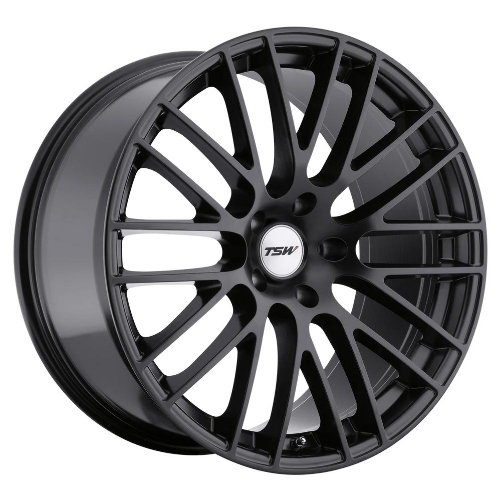 TSW Alloy Wheels black auto part